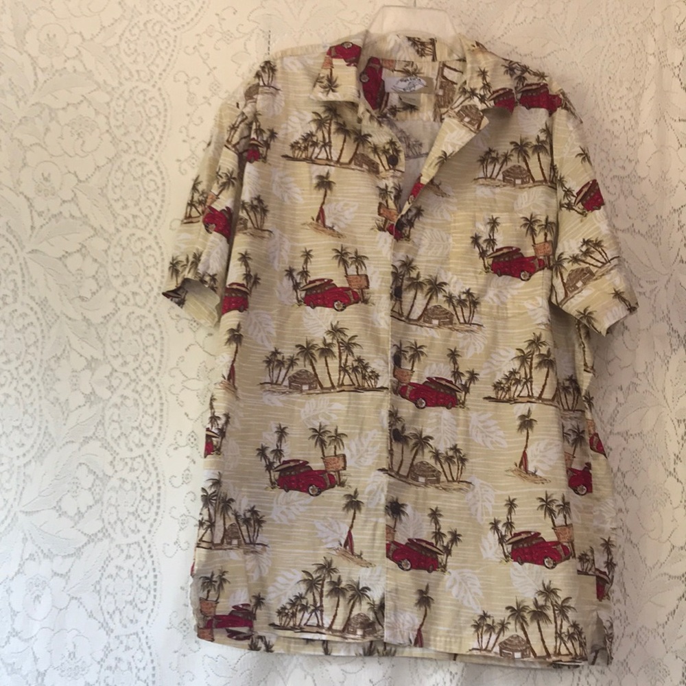 1990's High Surf Men's Short Sleeve Hawaiian Shirt